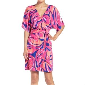 Lilly Pulitzer Amoritta Short Sleeve Wrap Dress